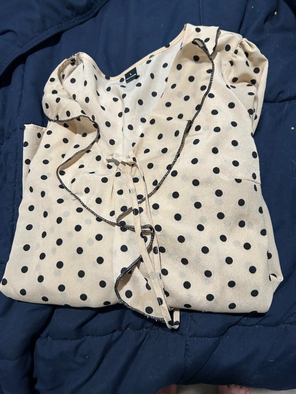 Polka Dot Blouse